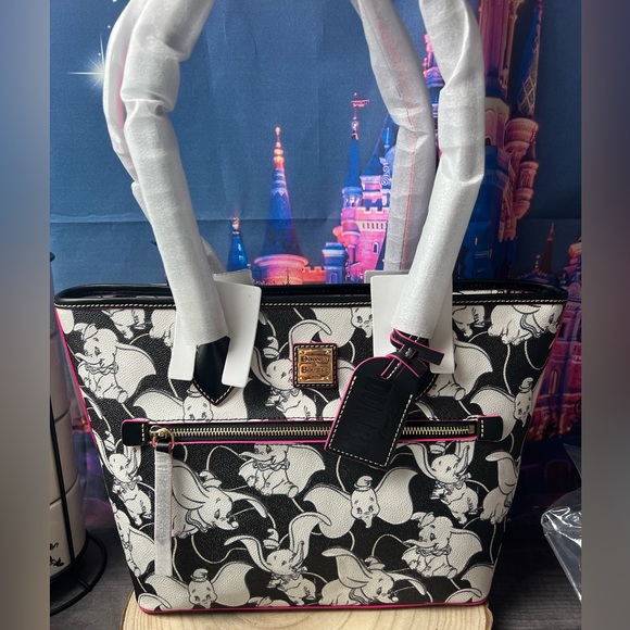 Dooney & Bourke Bags Disney Dooney Bourke Dumbo Leather Tote Bagnew